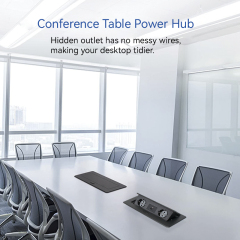 Furniture table QC charge pop up socket receptacle alloy faceplate USB Charging outlet box