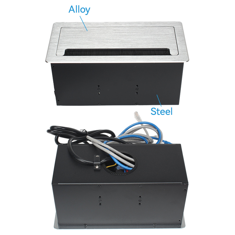 Conference table flip up socket cable cubles flat outlet luxury socket usb outlet