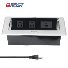 GAOST table sliver pop up socket countertop pop up plug countertop electrical outlets kitchen