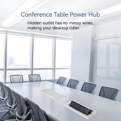 Table pop up sockets power outlets US hidden desk socket pop up socket 4 USA outlets