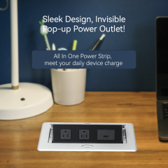 GAOST table sliver pop up socket countertop pop up plug countertop electrical outlets kitchen