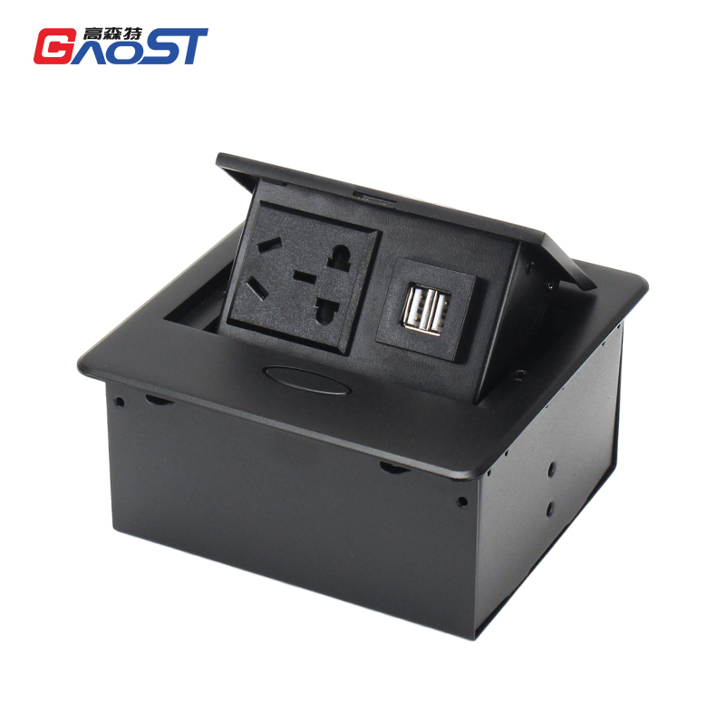 Sofa China pop up socket USB A Charger for desktop conference room