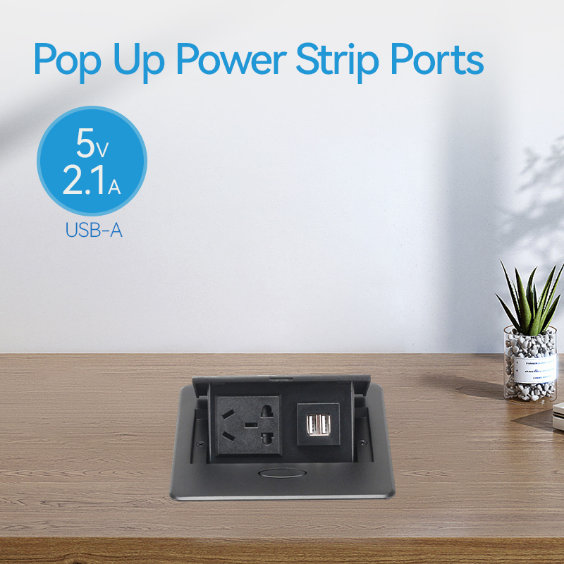 Sofa China pop up socket USB A Charger for desktop conference room