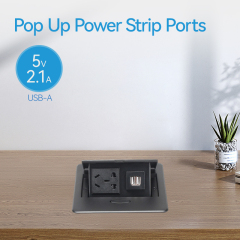 Sofa China pop up socket USB A Charger for desktop conference room