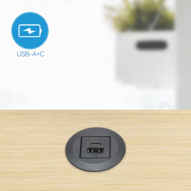 USB A 3.0 power grommet 6FT Compatible with iPhone 12 Mini Pro Max SE 11 Xs Max XR X 8 7 6 Plus 5S iPad Pro Airpods