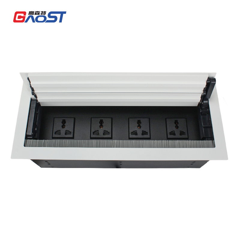 Universal Double flip up socket phone computer charger socket