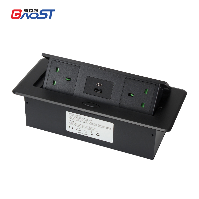 Table pop up socket PD 20W charger flushed mounted Ipad Huawei Apple phone computer Charger