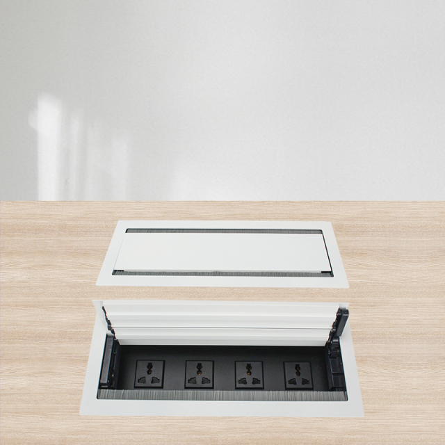 Universal Double flip up socket phone computer charger socket