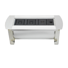 Conference rotary socket cat6 cable USB fast charging socket