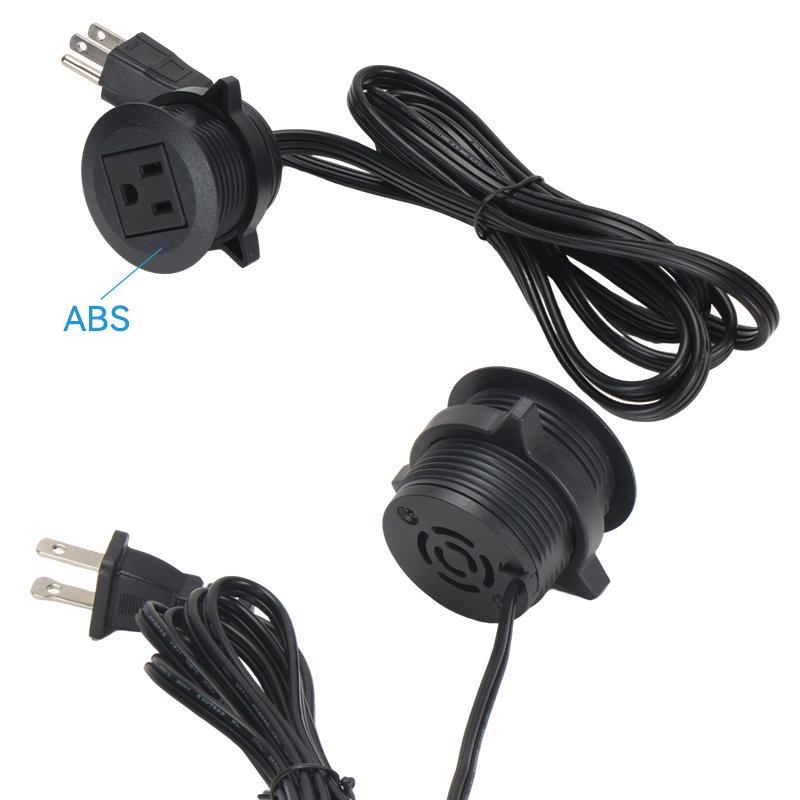 Gaost Mini Desk Power Grommet Outlet Power Hub Build in US Canada power grommet