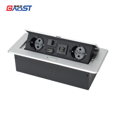 Pop Up Outlets with PD 30W USB Ports HDMI USB A+C Charger