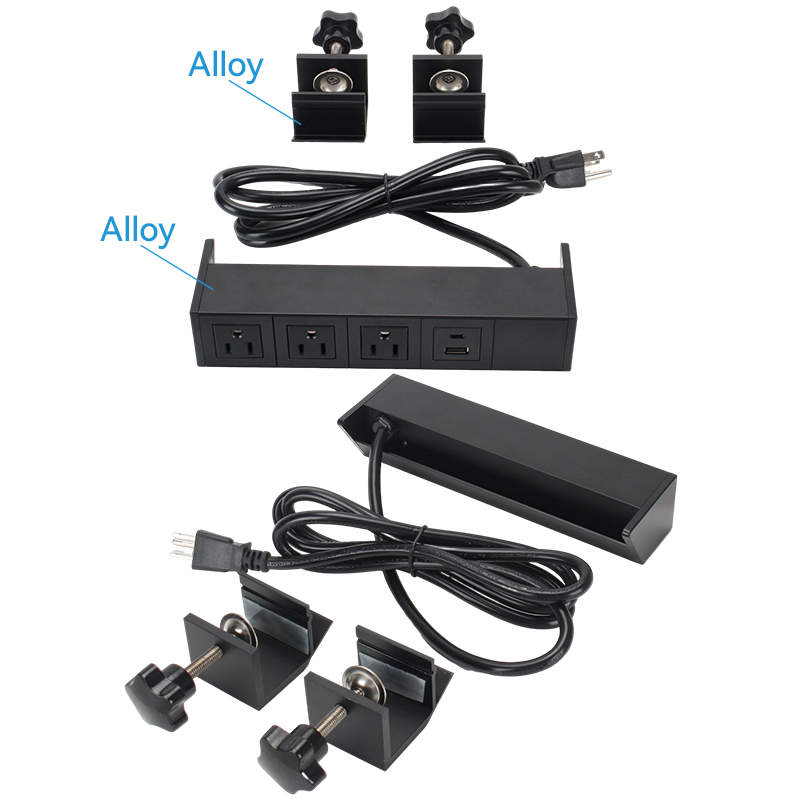 Desk Clamp Socket Pd20w USB fast charging Table Socket Canada Outlet