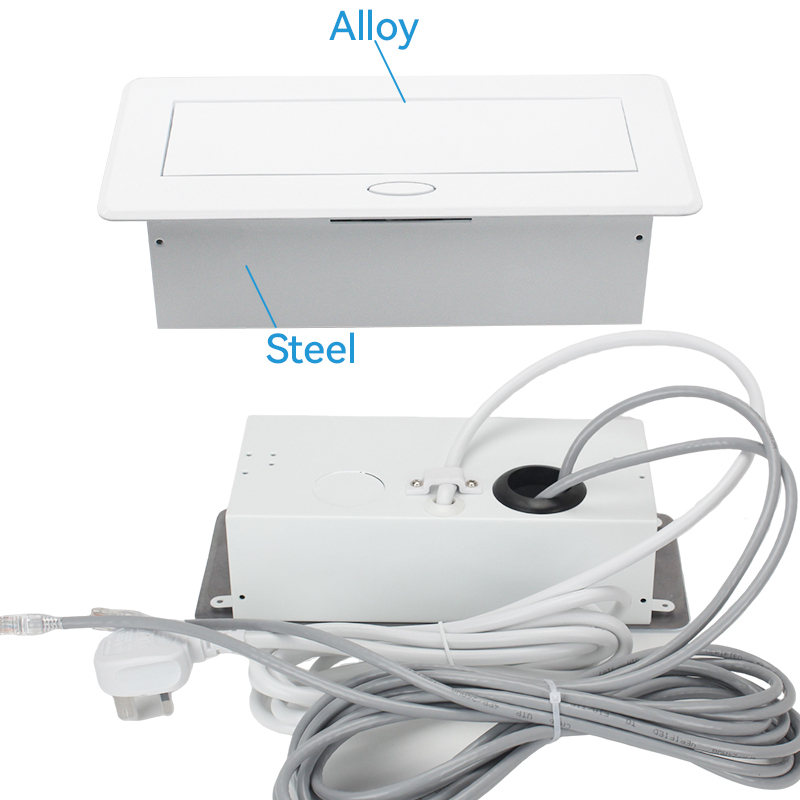 Table universal pop up socket pd20w USB 2cat6 for office