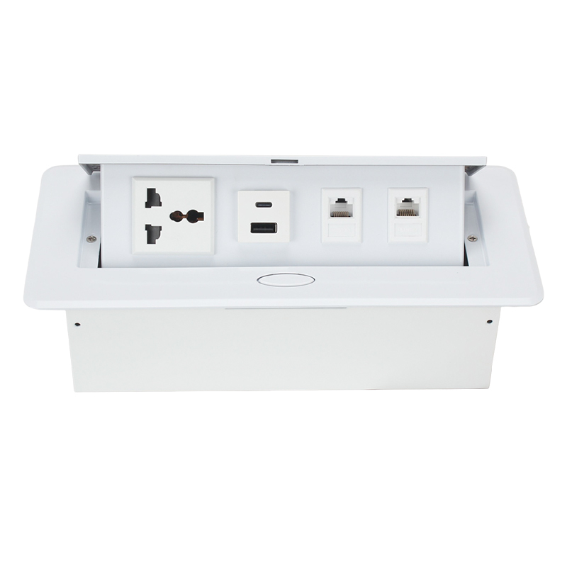 Table universal pop up socket pd20w USB 2cat6 for office