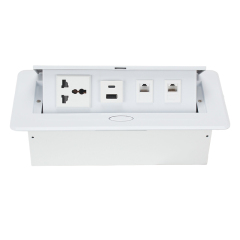 Table universal pop up socket pd20w USB 2cat6 for office