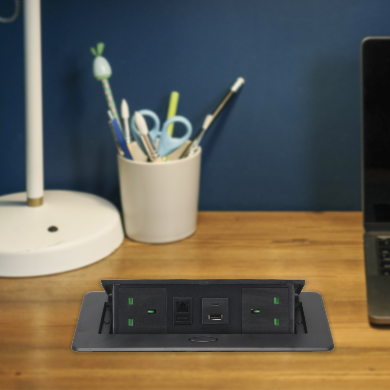 Intelligent Fast Charging Furniture Power Strips Universal Power Strip With Fast Charging USB