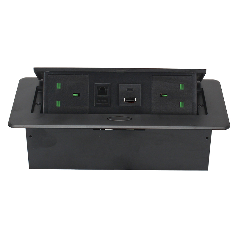Intelligent Fast Charging Furniture Power Strips Universal Power Strip With Fast Charging USB