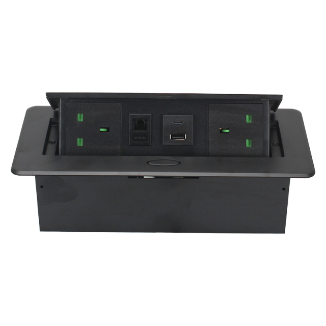Intelligent Fast Charging Furniture Power Strips Universal Power Strip With Fast Charging USB