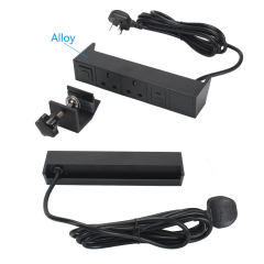 Table Extension Socket With Clamp Desk Edge Electric Socket With Switch Pd 20 W Type C Edge Mount Power Strip