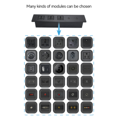 Factory Supplier Fast Charging Furniture Power Strips Universal Power Strip With Fast Charging USB