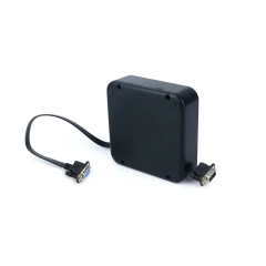 Black HD high resolution VGA 4k automatic retractable cable reel