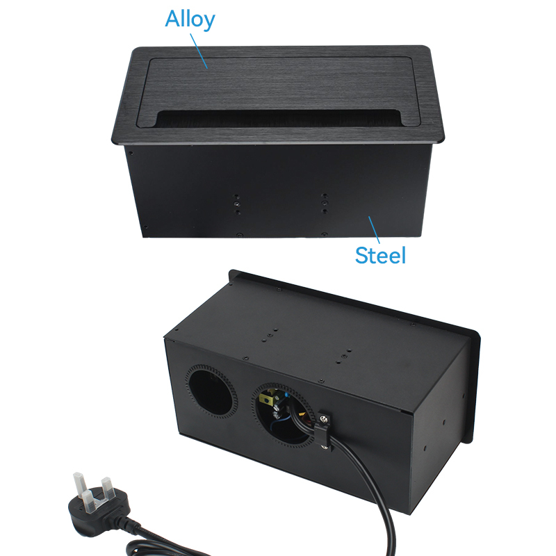 Conference Tabletop Singapore UK Flip Socket Electrical Fast Charging flip up socket