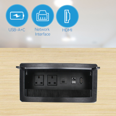 Conference Tabletop Singapore UK Flip Socket Electrical Fast Charging flip up socket