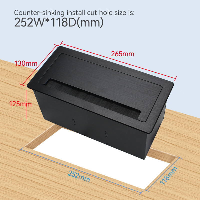Conference Tabletop Singapore UK Flip Socket Electrical Fast Charging flip up socket