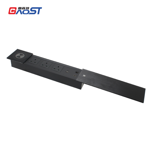 Desktop Computer Battery Powered Led Strip Living Room Sliding 15 W/10w/7.5w Wireless Charging Socket
