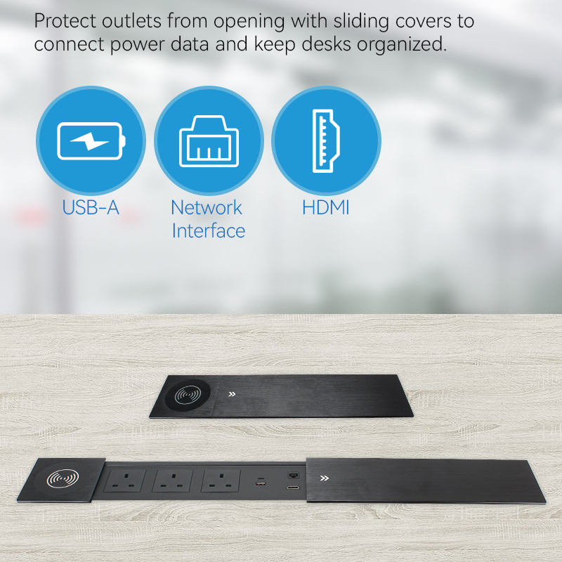 Desktop Computer Battery Powered Led Strip Living Room Sliding 15 W/10w/7.5w Wireless Charging Socket