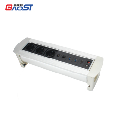 Manual Rotary USA Conference Alloy Eu Rotary Power Sockets Electrical Socket USB 16A Outlet