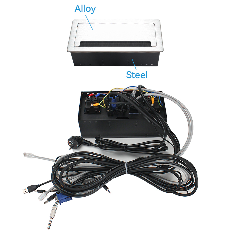 Smart hidden flip up tabletop socket covers eu flip up socket