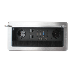 Smart hidden flip up tabletop socket covers eu flip up socket