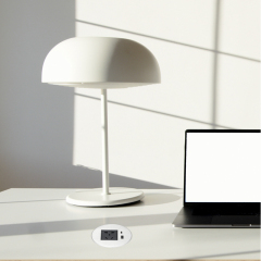 Factory American Alloy Round Desk Usb Power Grommet Universal Power Data Grommet 3 Desk Power Grommet With Rj45