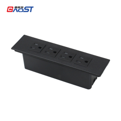 Wholesale Power Strip Black Suppliers Charging Power Strip US Table USB Power Strip Fast Charging USB Socket