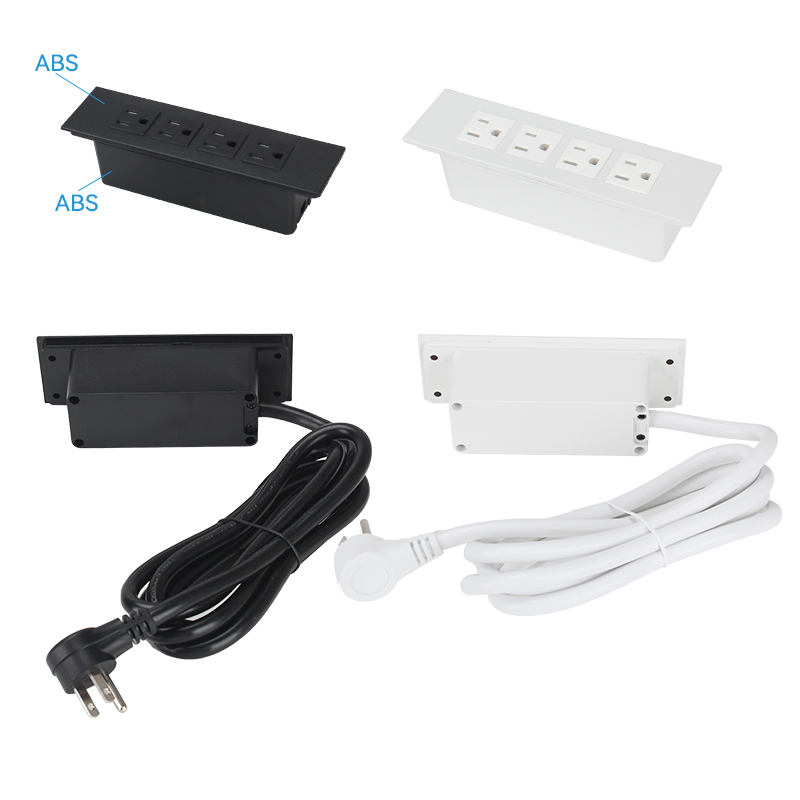 Wholesale Power Strip Black Suppliers Charging Power Strip US Table USB Power Strip Fast Charging USB Socket