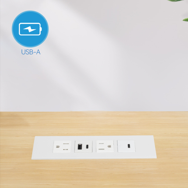 Wholesale Power Strip US Power Strip PD20w Type C Table USB Power Strip Fast Charging USB Socket