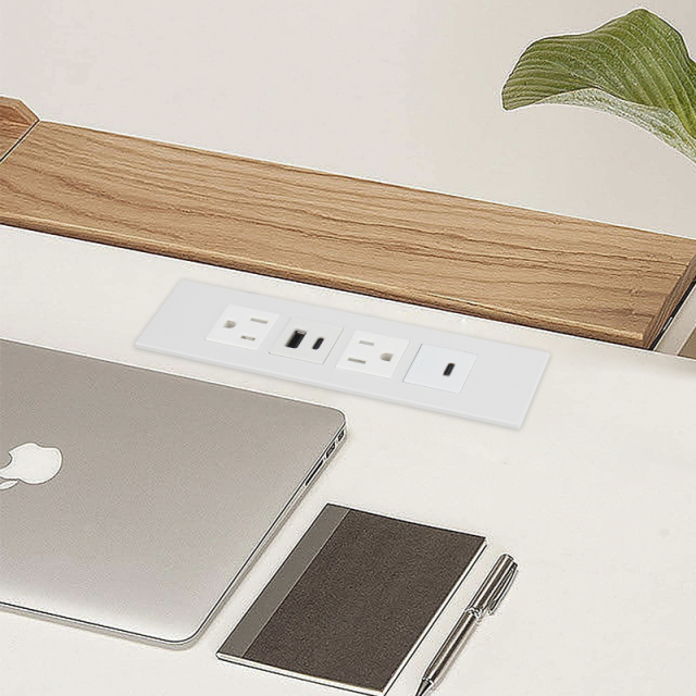 Wholesale Power Strip US Power Strip PD20w Type C Table USB Power Strip Fast Charging USB Socket