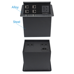 High Quality Tabletop Electrical Pop Up Electrical Socket 220 V Pop Up Socket Power Fused Socket