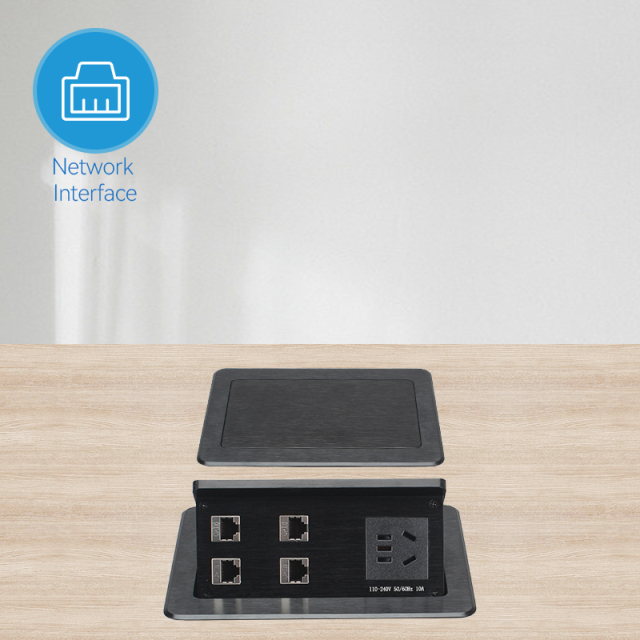 High Quality Tabletop Electrical Pop Up Electrical Socket 220 V Pop Up Socket Power Fused Socket