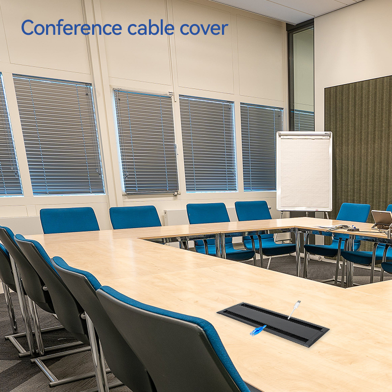 Conference Table Cable Management Box CABLE Flip Up Socket