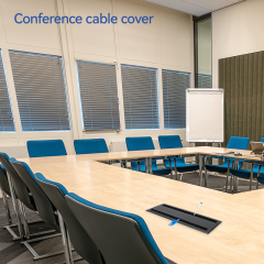 Conference Table Cable Management Box CABLE Flip Up Socket