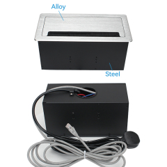 Multi-Function Hidden Desktop Socket Flip Up Power Socket UK Flip Up Socket