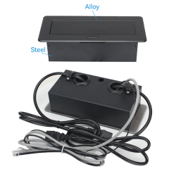 Pop Up Electrical Socket With Power Plug For Office Table Tabletop Socket Desktop Socket