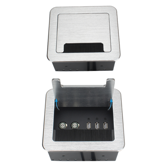 Media Hub Desktop Data Box Built In Power Socket With Weak Modules
