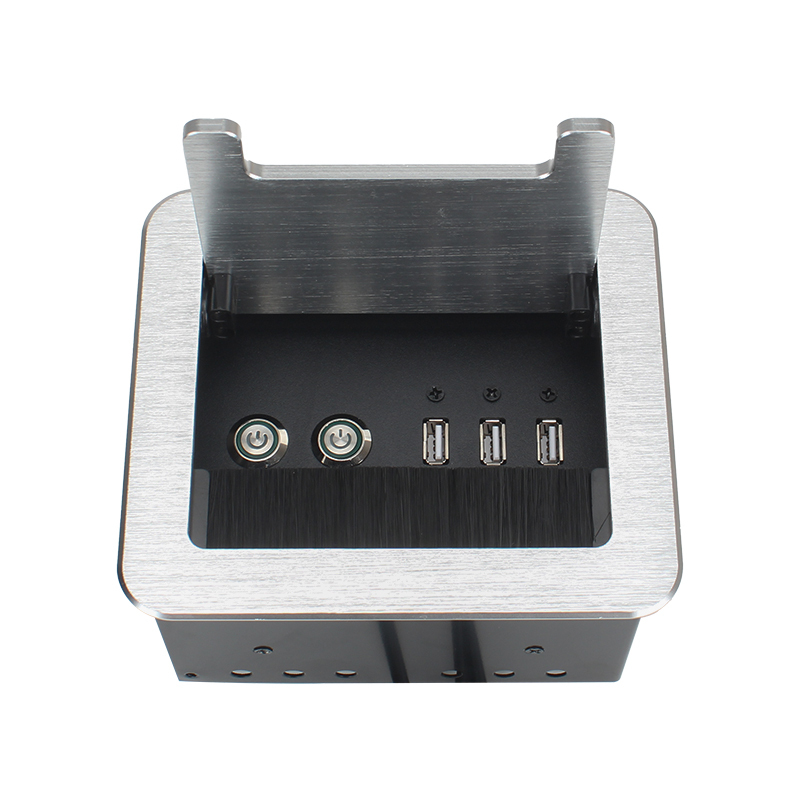 Media Hub Desktop Data Box Built In Power Socket With Weak Modules