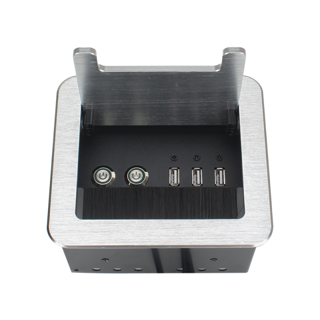 Media Hub Desktop Data Box Built In Power Socket With Weak Modules