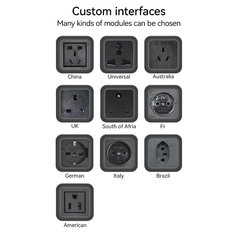Multimedia UK Pop Up Socket With USB-A/C+HDMI For Conference Table