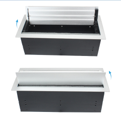 Universal Conference Double Flip Up Socket With 3 Universal Outlets