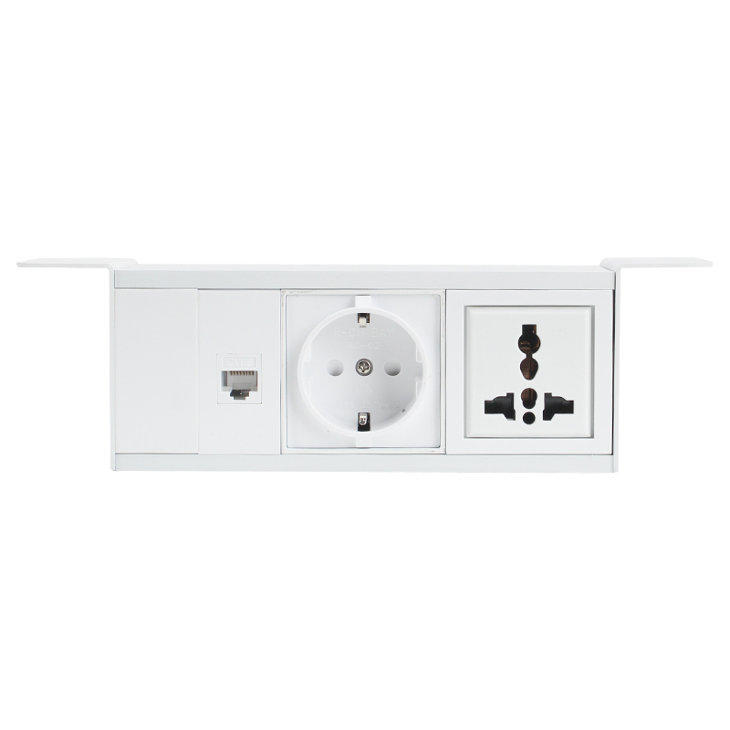 High Quality UK And Universal Outlets Socket With CAT6 For Family Furniture